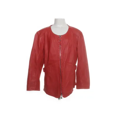 Leren jack (Rood) van Marc Cain Leer, Viscose