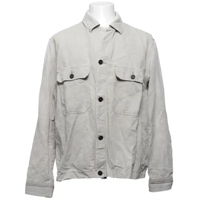 Skjortejakke (Beige) fra Arket Bomuld, Linned