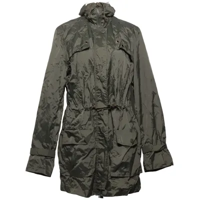 Parka (Vert) de Casual Wear Coton, Polyamide, Polyester