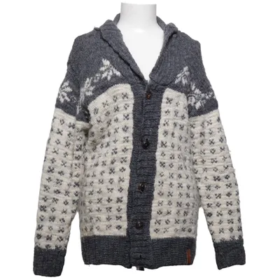 Cardigan (Grijs, Wit) van Knowledge Cotton Apparel Wol