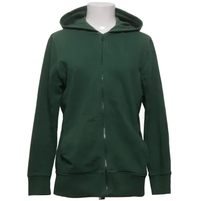 Hoodie (Sweatshirtjacke, Figurbetohnt.Flaschengrün.) from Engelbert Strauss Cotton