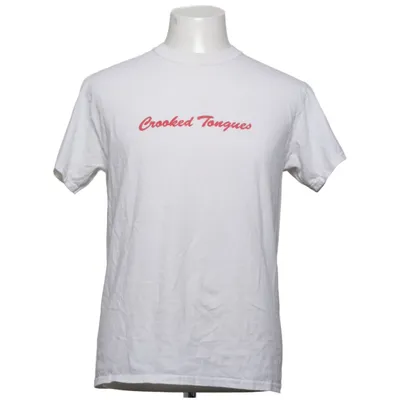 T-shirt (Vit) från Crooked Tongues Bomull