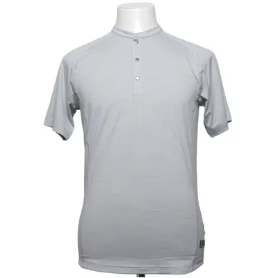 Henley shirt (Gray) from Puma Golf Elastane, Polyester