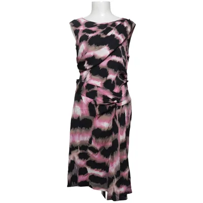 Kleid (Pink, Schwarz, Mehrfarbig) von Diane von Furstenberg Elasthan, Seide