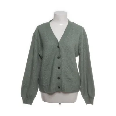 Cardigan (Groen) van Essentials Wol, Gerecycled polyester