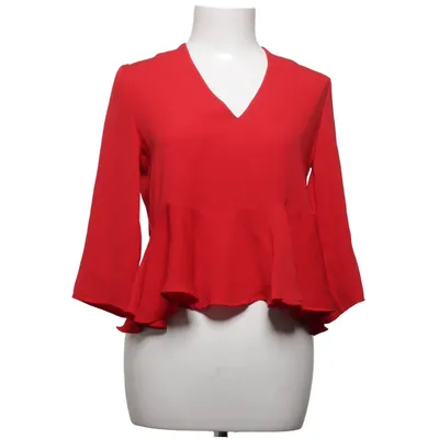 Peplum top (Rood) van Mango Collection
