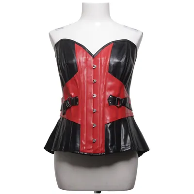 Korsett (Svart, Röd) från Corset Story Polyuretan