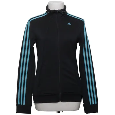 Sports jacket (Black, Blue) from Adidas Cotton, Polyester