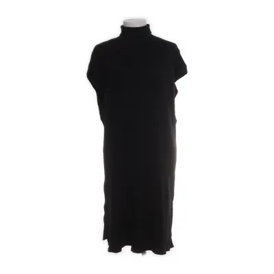 Jurk met col (Zwart) van Mix By Viscose, Polyester, Nylon