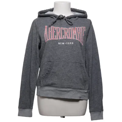 Hættetrøje (Grå, Rød) fra Abercrombie & Fitch