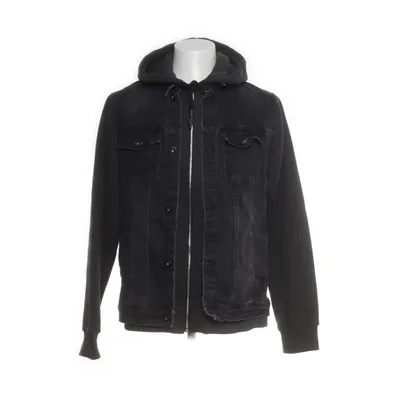 Denim jacket (Gray, Black) from Leif Nelson Cotton, Polyester