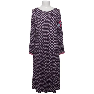 Dress (Purple, White) from Du Milde Cotton, Elastane, Viscose