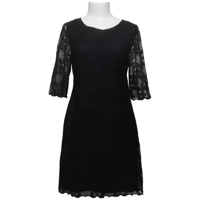 Dress (Black) from Monsoon Acetate, Cotton, Polyamide