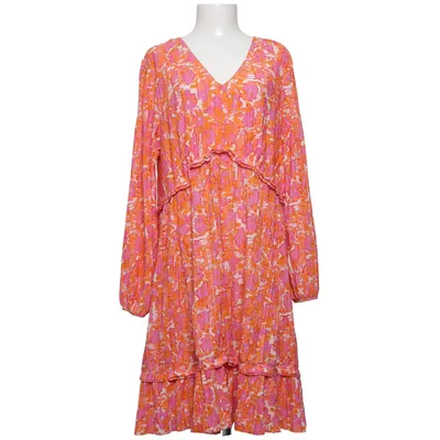 Jurk (Roze, Oranje, Meerkleurig) van Cubus Polyester