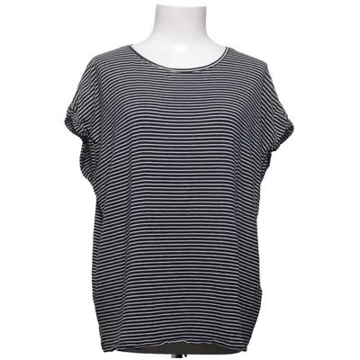 T-shirt (Sort, Hvid) fra Aware by Vero Moda Elastan, Lyocell