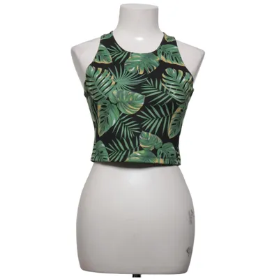 Crop top (Noir, Vert, Jaune) de Oxide Élasthane, Polyester