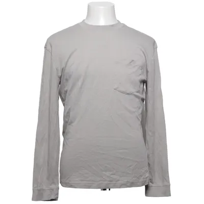 Lange mouwen shirt (Grijs) van Dressmann Katoen