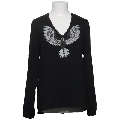 Blouse (Zwart) van Charlotte Sparre Elastaan, Zijde