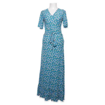 Robe longue (Bleu, Multicolore) de Tante Betsy Élasthane, Viscose