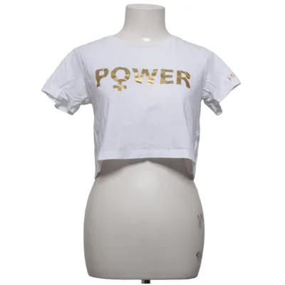 T-shirt (Blanc, Or) de Power Woman