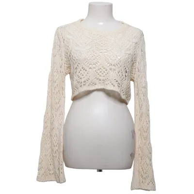 Pull-over (Beige) de Zara Acrylique, Lin