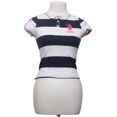 Pikétröja (Blå, Vit, Rosa) från U.S. Polo Assn.