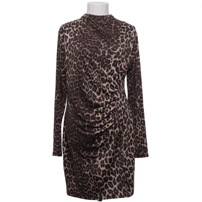 Klänning (Brun, Svart) från H&M Elastan, Polyester