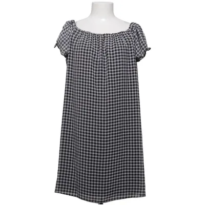 Kjole (Sort, Hvid) fra George Polyester