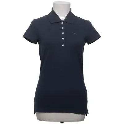 Poloshirt (Blauw) van Tommy Hilfiger Katoen, Elastaan
