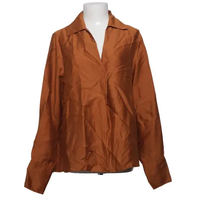 Bluse (Brun) fra WERA Linned, Polyamid, Viscose