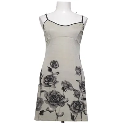 Dress (Beige, Multicolored) from Wanted Elastane, Polyester