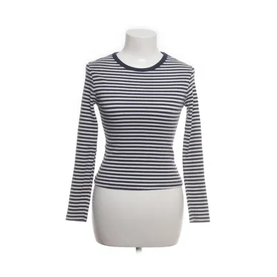 Topp (Blå, Vit) från Stradivarius Bomull, Elastan