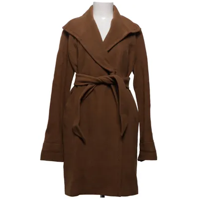 Coat (Brown) from Massimo Dutti Woman Cashmere, Viscose, Wool