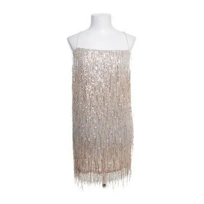 Cocktailkjole (Beige, Guld) fra H&M Elastan, Polyester