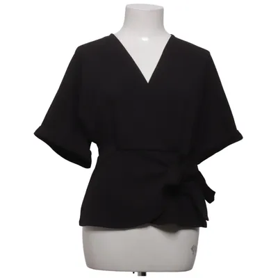 Wrap top (Gray) from Gina Tricot Elastane, Polyester