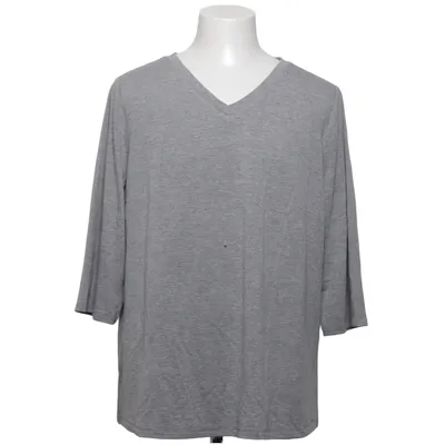 T-shirt (Grå) fra Denim & Co Elastan, Polyester, Viscose