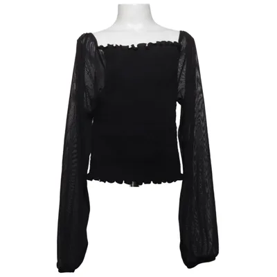 Top (Sort) fra Ü by KappAhl Elastan, Polyester
