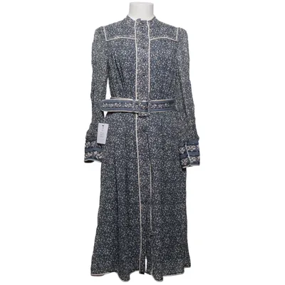 Långklänning (Blå, Vit) från By Malina Viskos