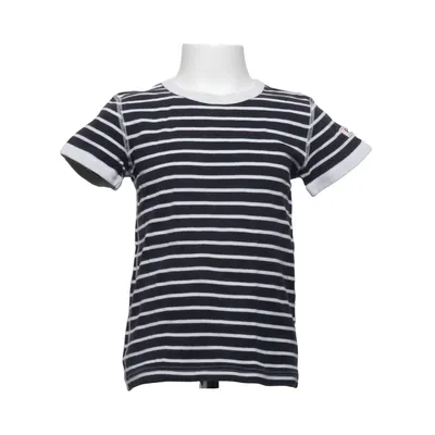 T-shirt (Blau, Weiß) von Polarn O. Pyret Bio-Baumwolle