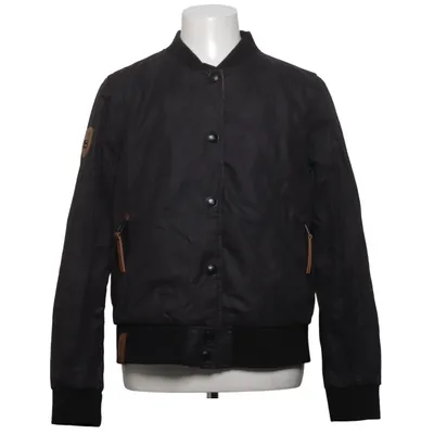 Bomberjack (Zwart) van Naketano Katoen, Polyamide, Polyester