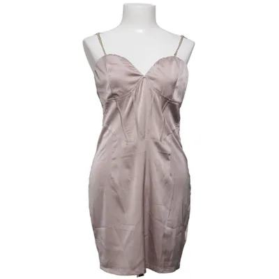 Jurk (Beige) van Naanaa Elastaan, Polyester