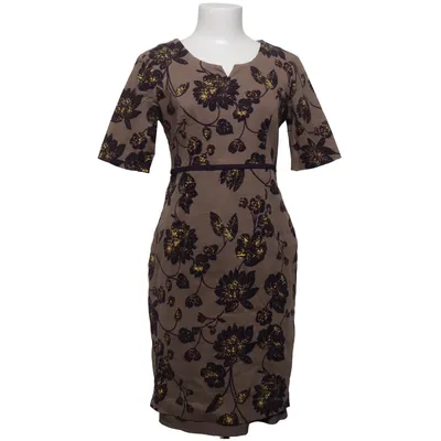 Dress (Beige, Purple, Yellow) from Fever London Cotton, Elastane, Polyester