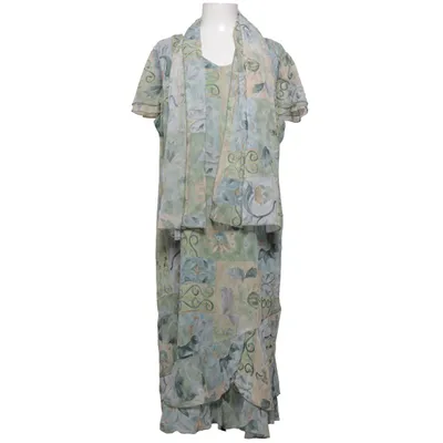 Omlottklänning (Flerfärgad, Grön) från La Rochelle Polyester