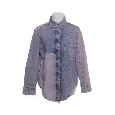 Denimjakke (Blå, Pink) fra Mango Denim Genanvendt bomuld