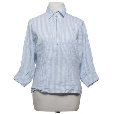 Blus (Blå, Vit) från Zara Woman Studio