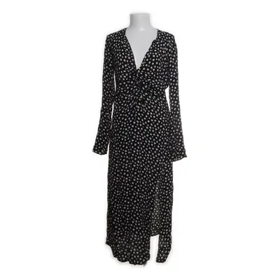 Maxi jurk (Zwart, Wit) van Bershka Viscose