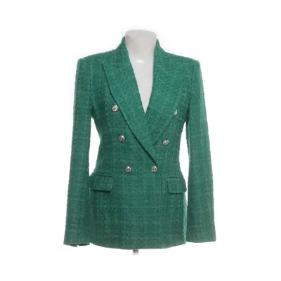 Blazer (Grøn) fra Zara Akryl, Bomuld, Polyester