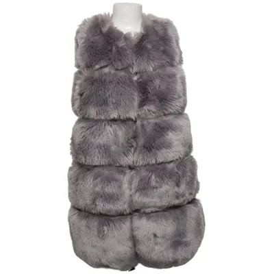 Ytterväst (Grå) från Azara Akryl, Polyester