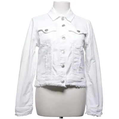 Veste en jean (Blanc) de Hallhuber Coton, Élasthane
