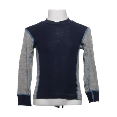 Base layer shirt (Gray, Blue) from Janus Merino wool